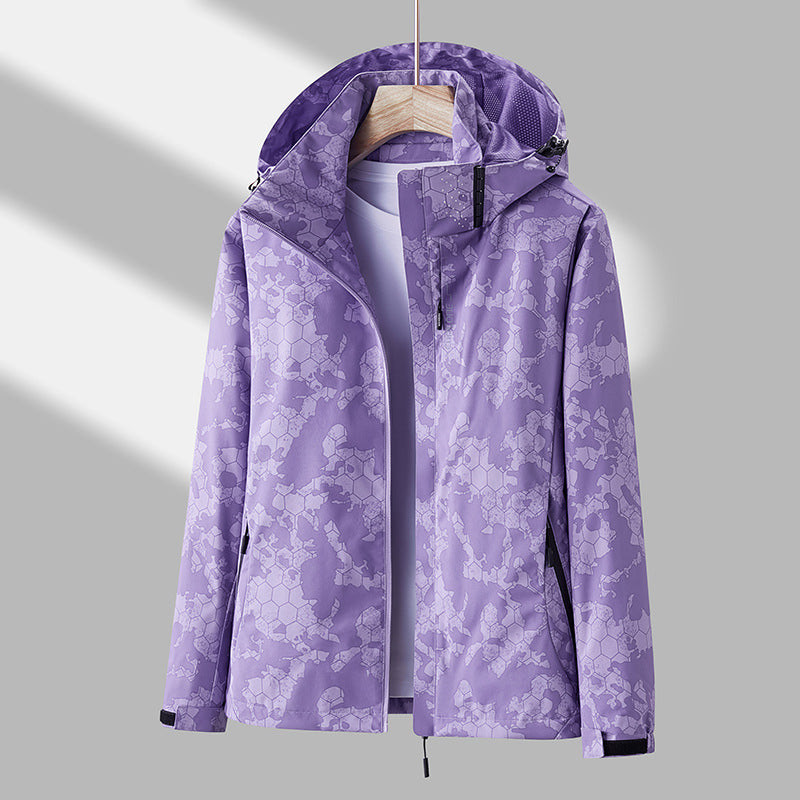 Daly - Unisex-Windjacke mit Aufdruck