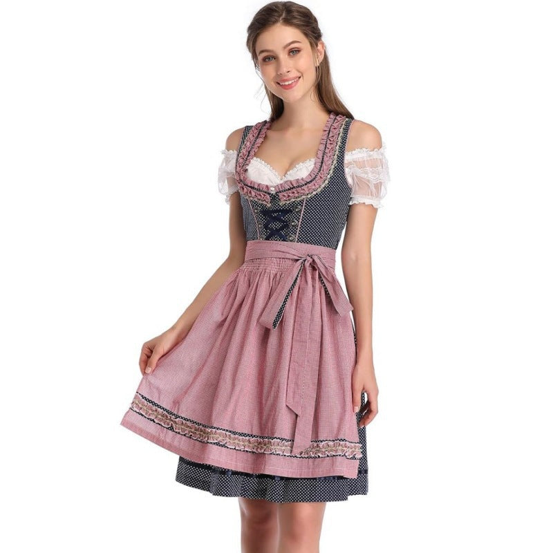 Angelia - Klassisches Dirndl-Kleid für Damen zum Oktoberfest