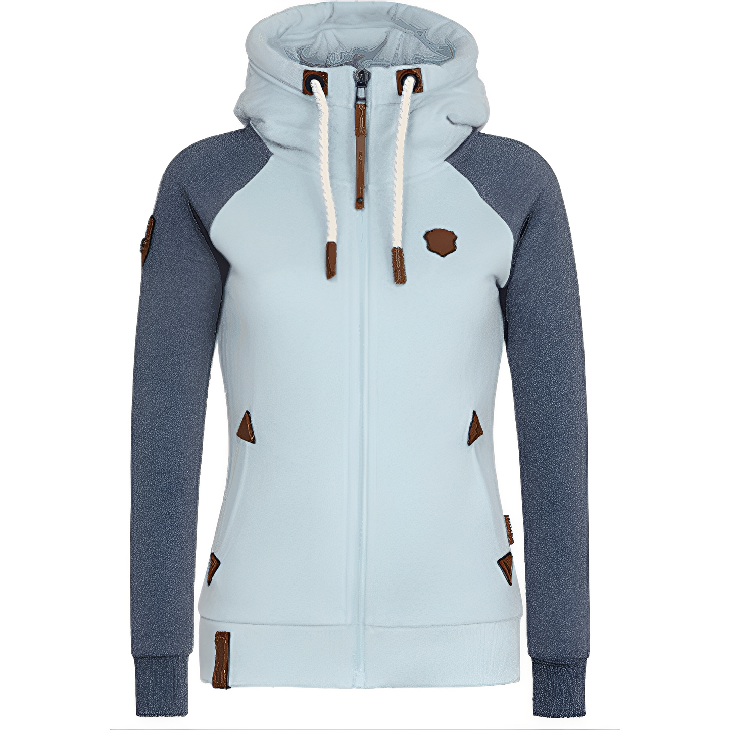 Elinor - Bequemer Kapuzenpullover mit Reißverschluss für Damen