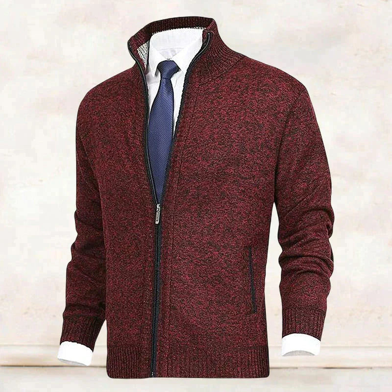 Saber – Strickjacke mit Kragen