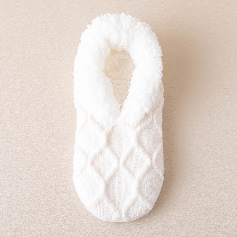 Shyanne - Warme, kurze, flauschige Hausschuhe für Damen