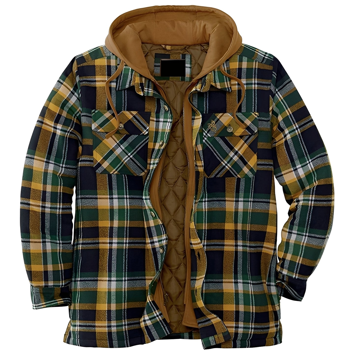 Denzil - Lässige Flanelljacke mit Karomuster für Herren
