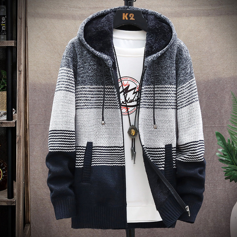 Dawson - Lässige lange Jacke mit Kapuze für Herren