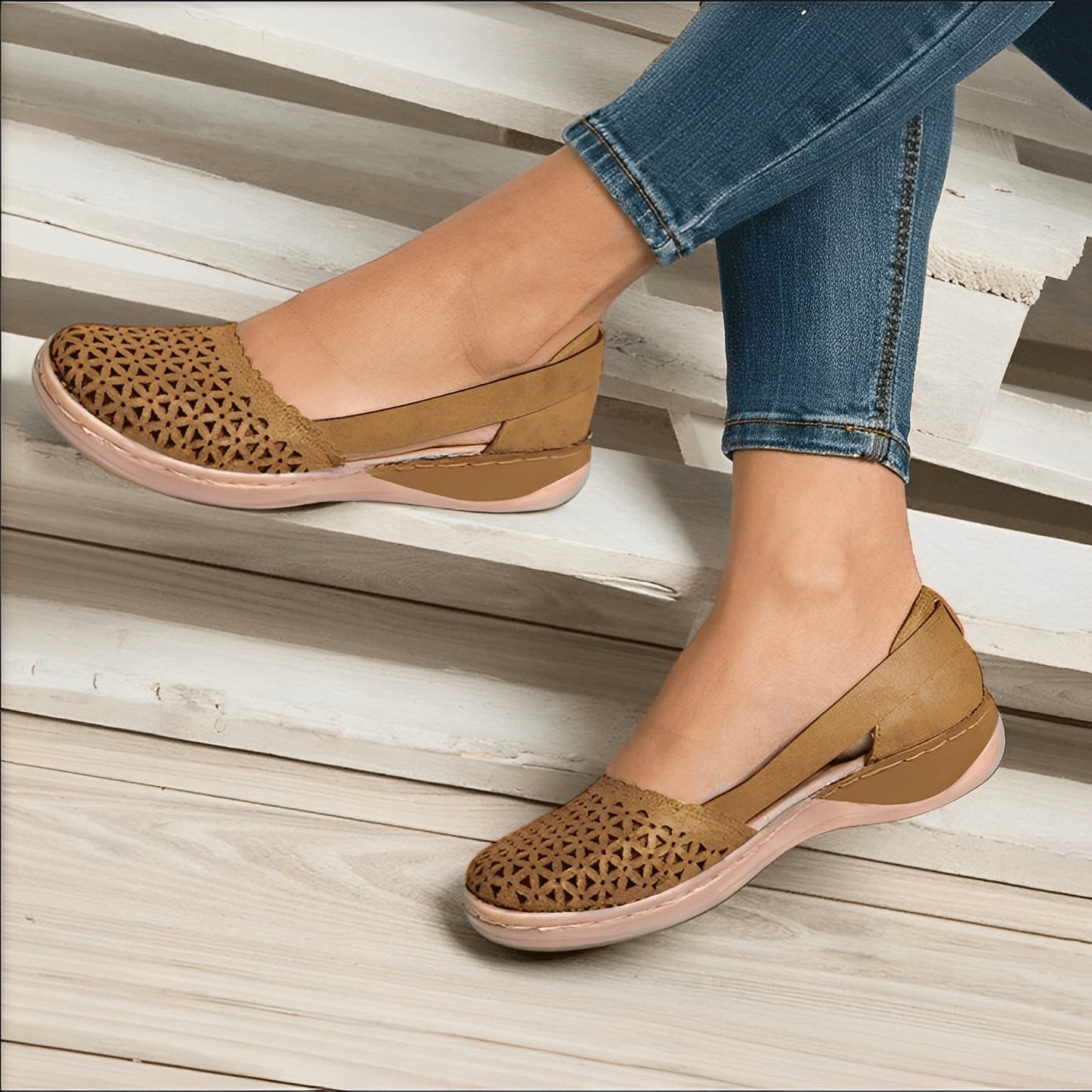 Kianna - Lässige Schuhe mit Aussparungen für Damen