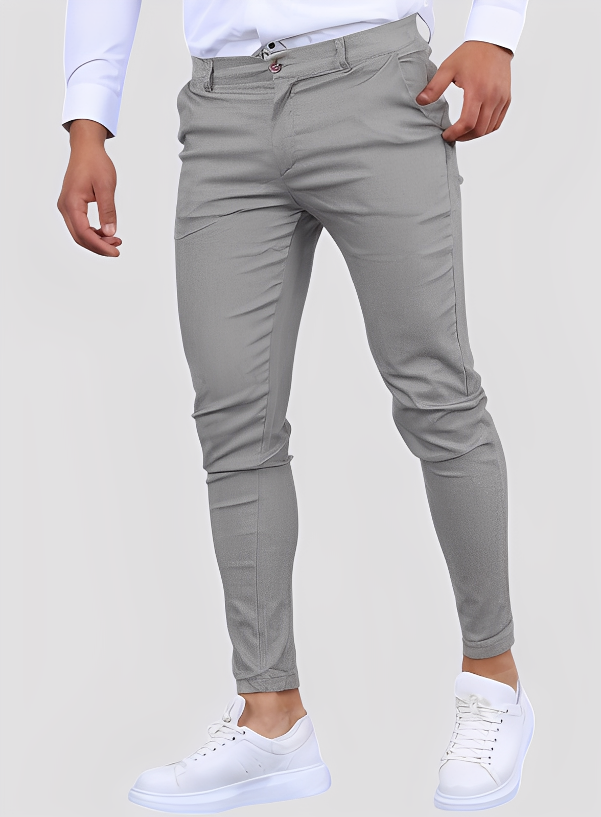 Reynard - Formelle, dehnbare Skinny-Hose für Herren