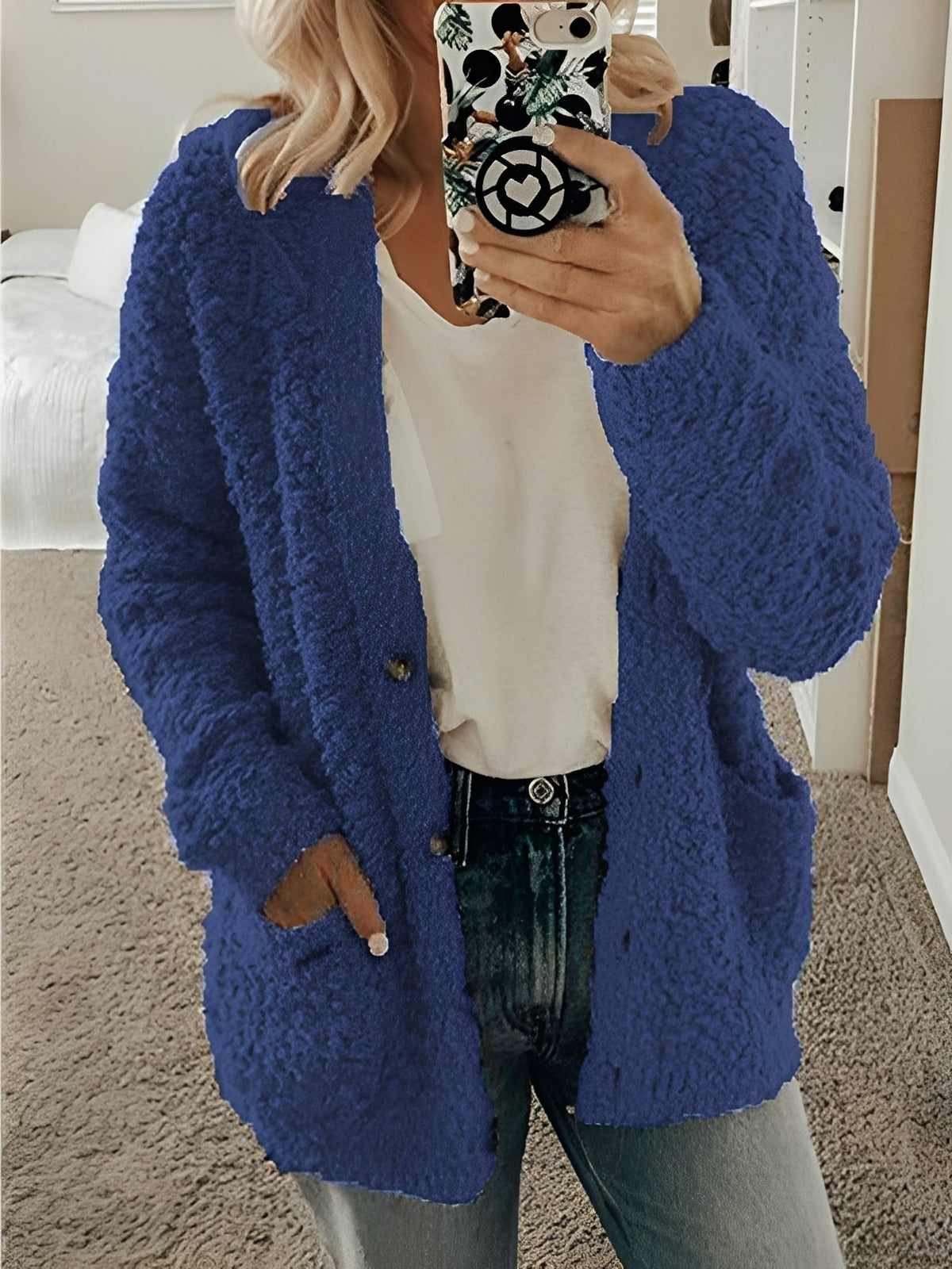 Elaine - Bequemer Freizeit-Cardigan für Damen