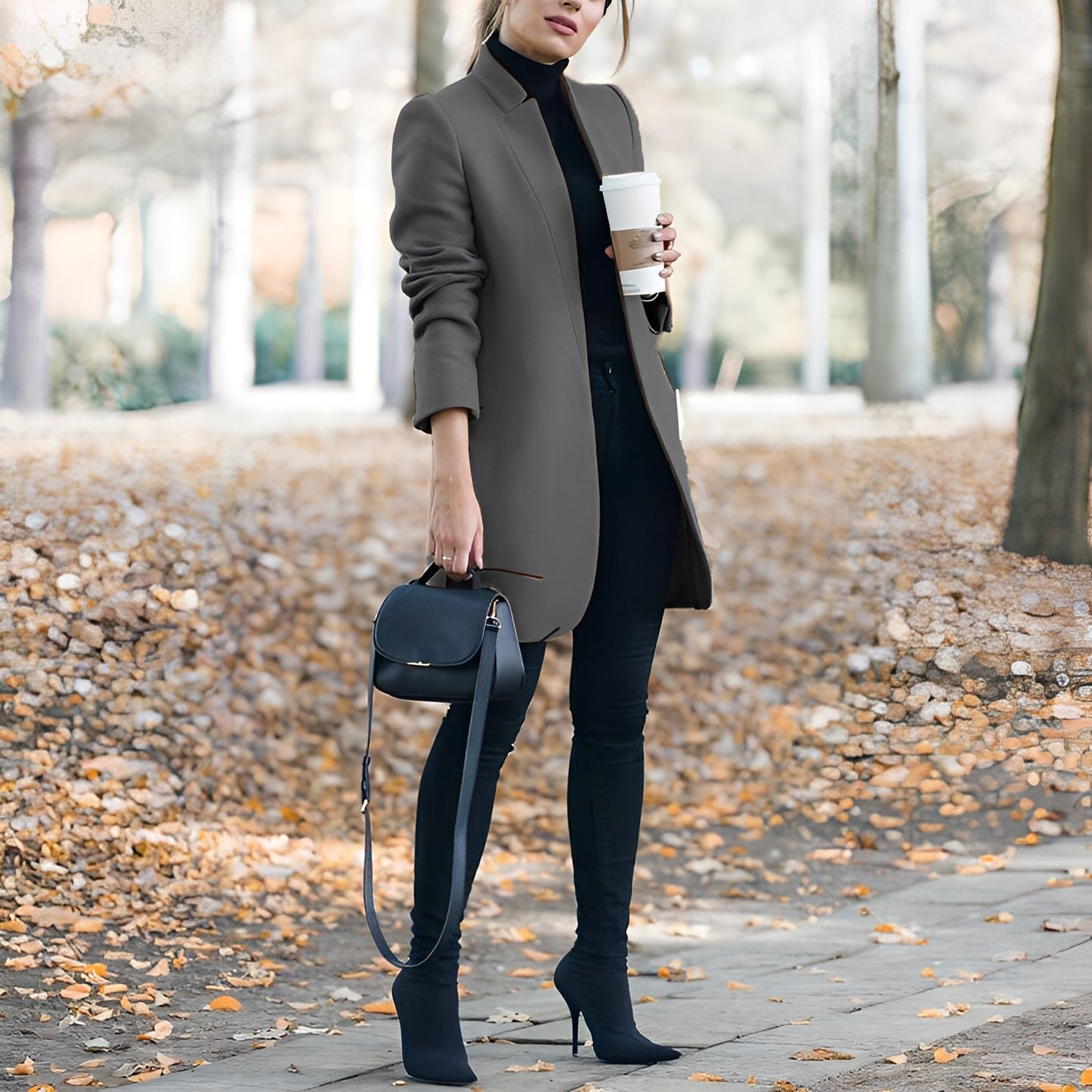 Jazmin - Lässiger, farbenfroher Wollblazer für Damen