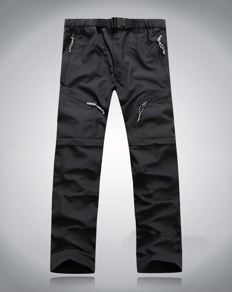 Derryl - Funktionelle elastische Zip-Off-Hose für Herren