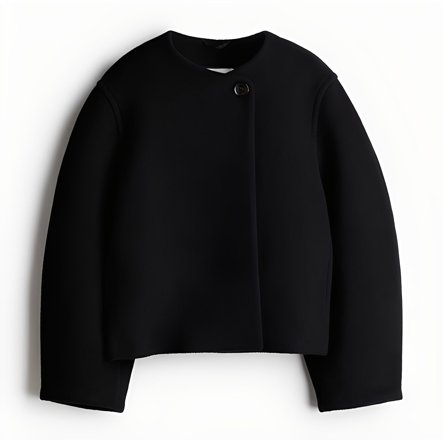 Beatrice - Eleganter kurzer Mantel aus Wolle für Damen