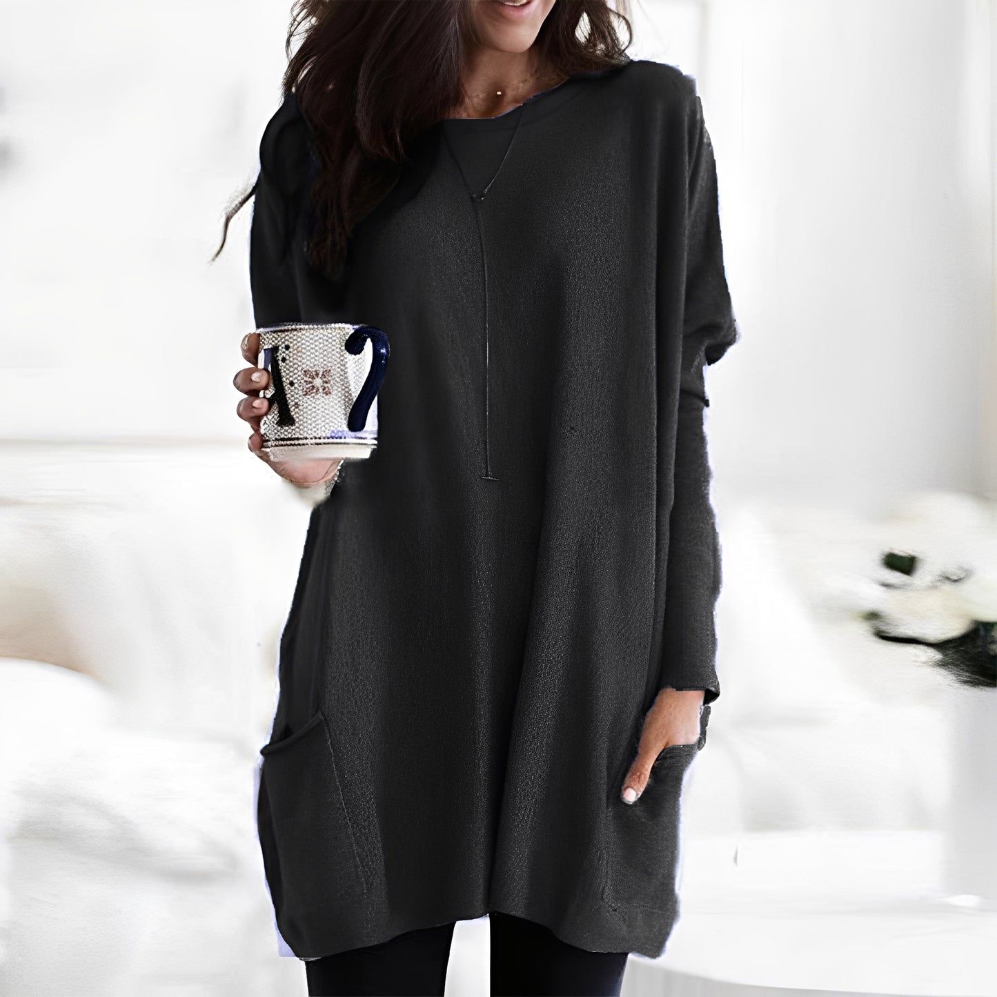 Cheyenne - Lässiges, locker geschnittenes Langarmshirt für Damen