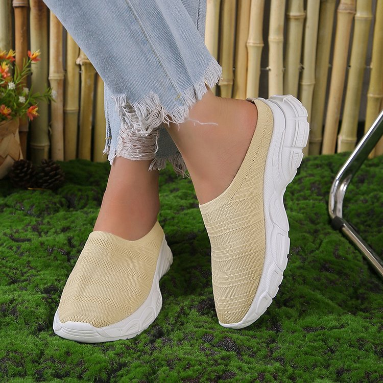 Malani - Moderne Slip-On-Sneaker mit Keilabsatz für Damen