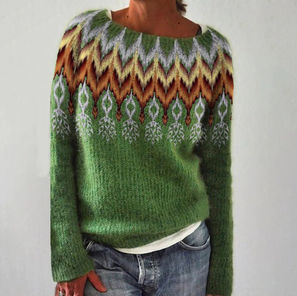 Emma - Bequemer Retro-Pullover für Damen