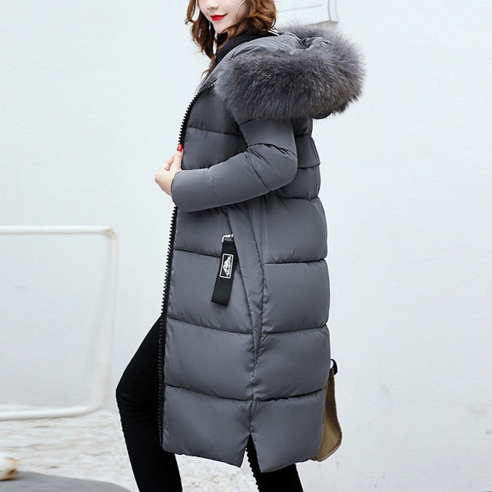 Merideth - Eleganter Wollmantel mit Pelzkragen für Damen