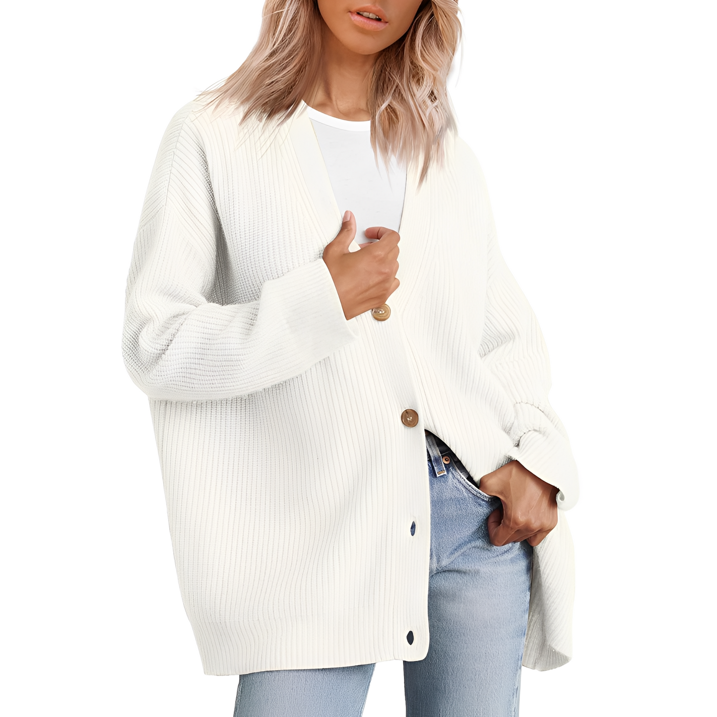 Christal - Lässiger Oversize-Cardigan für Damen