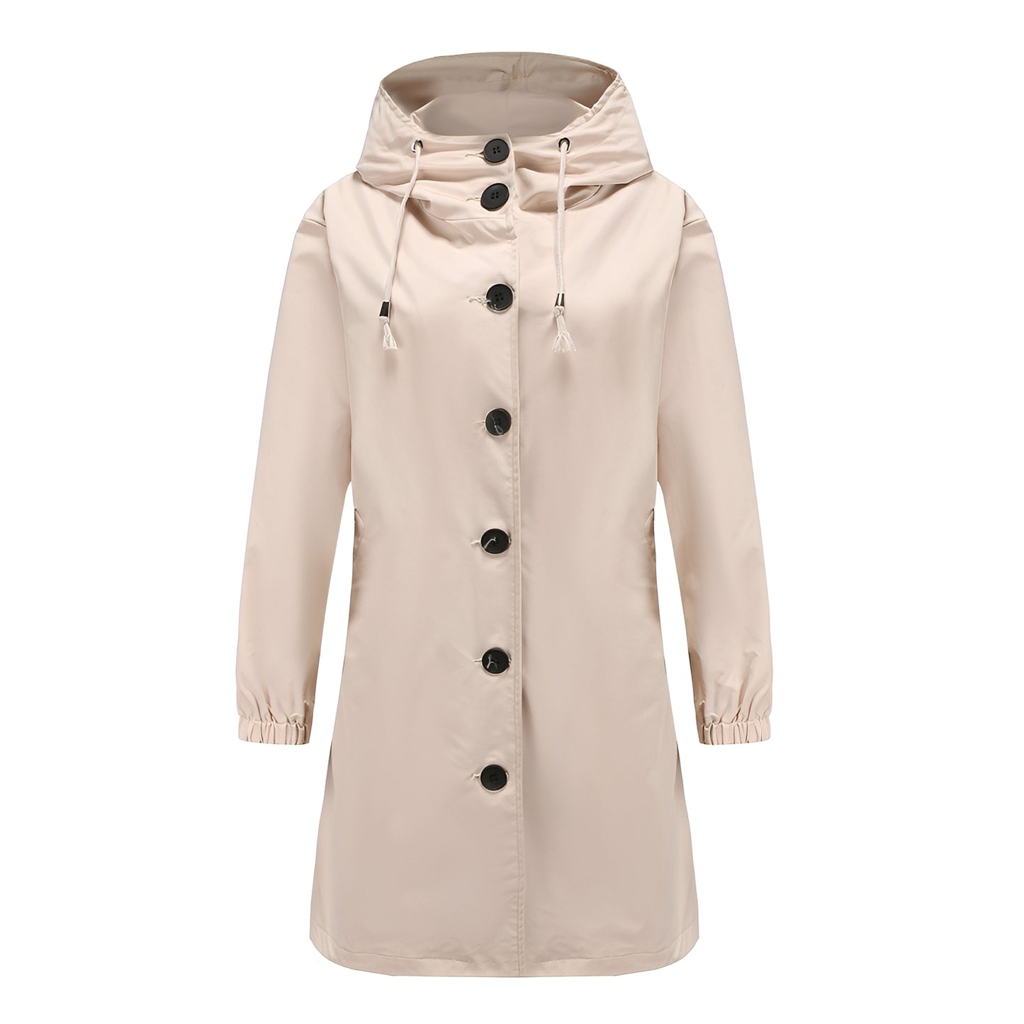 Vivyan - Lässige wasserdichte Jacke mit Kapuze für Damen