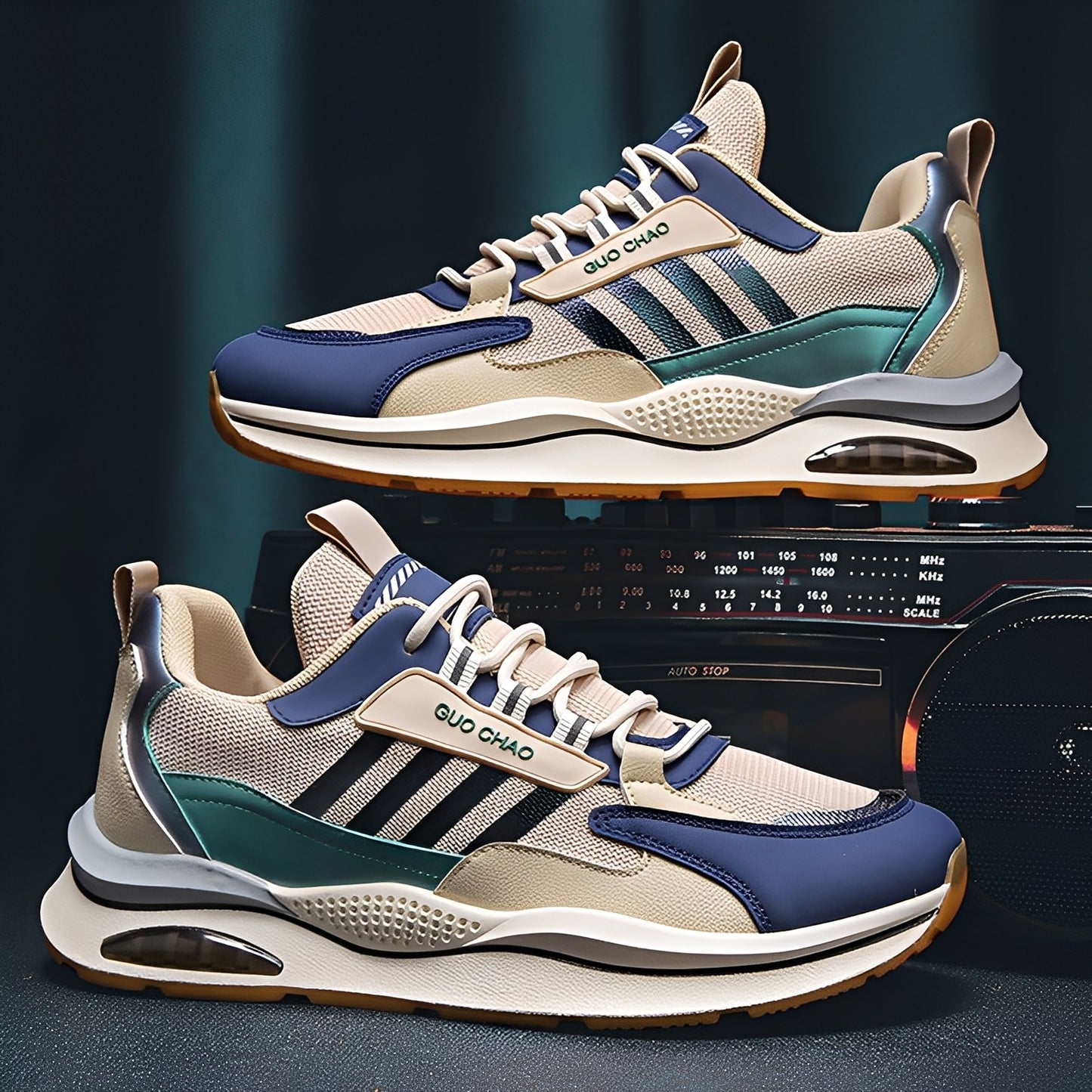 Hector - stilvolle, atmungsaktive Sneakers für Herren