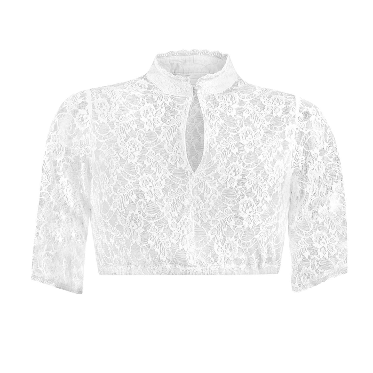 Rozanne - Spitzen-Oktoberfest-Dirndlbluse für Damen