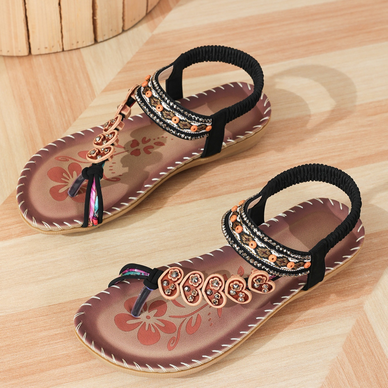 Nichole - Gemütliche Boho-Sandalen für Frauen