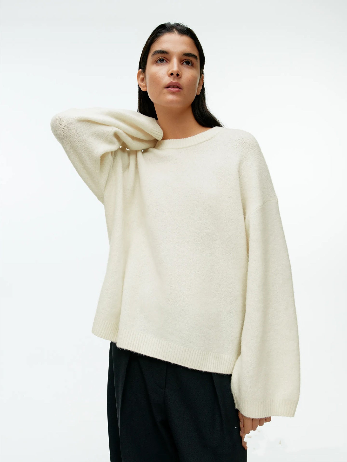 Caelie - Lässiger, dicker Kaschmirpullover für Damen