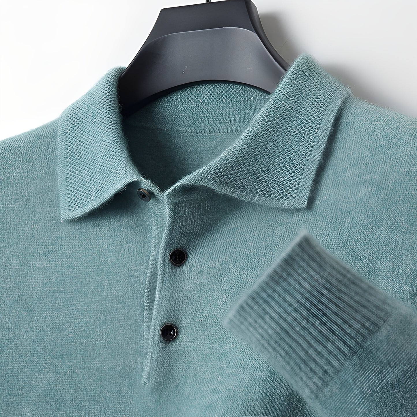 Romilly - Formeller Kaschmir-Polopullover für Herren
