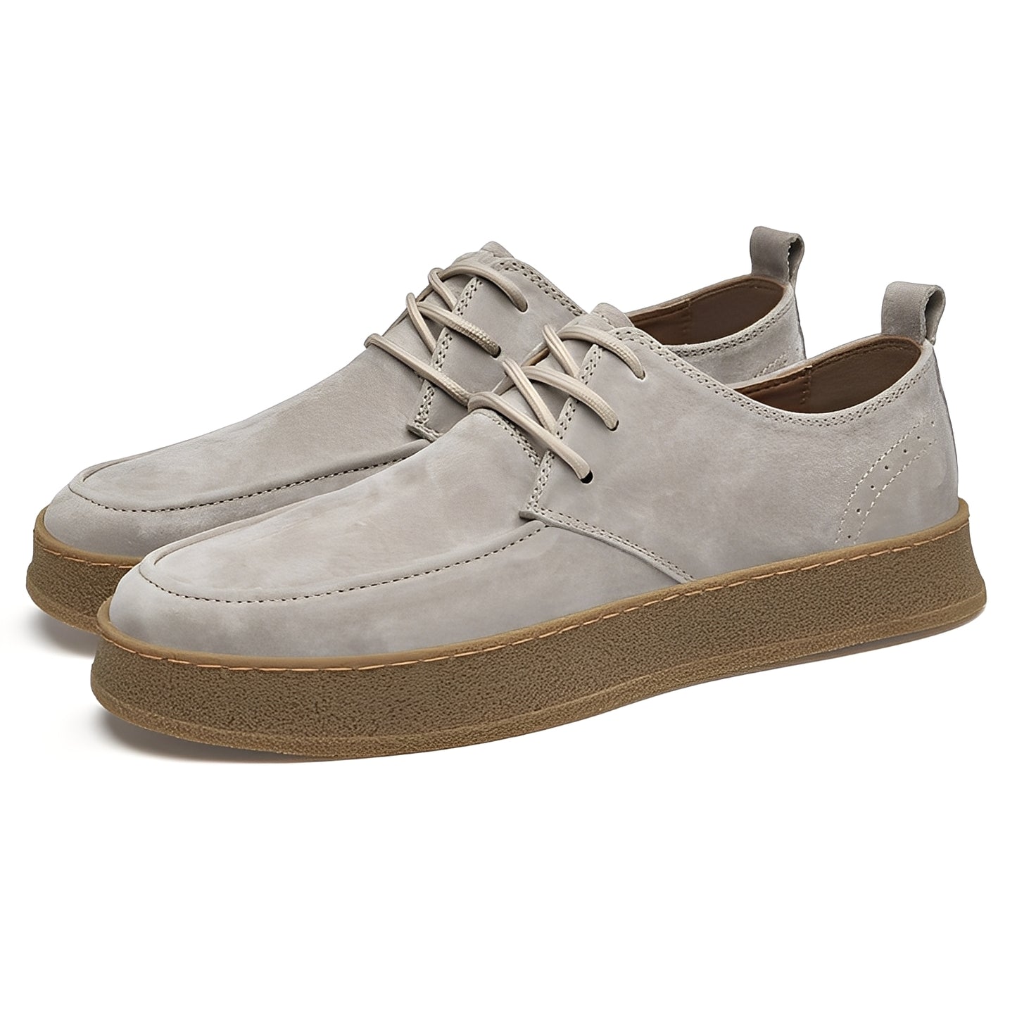 Riordan - Stilvolle flache Wildledersneaker für Herren