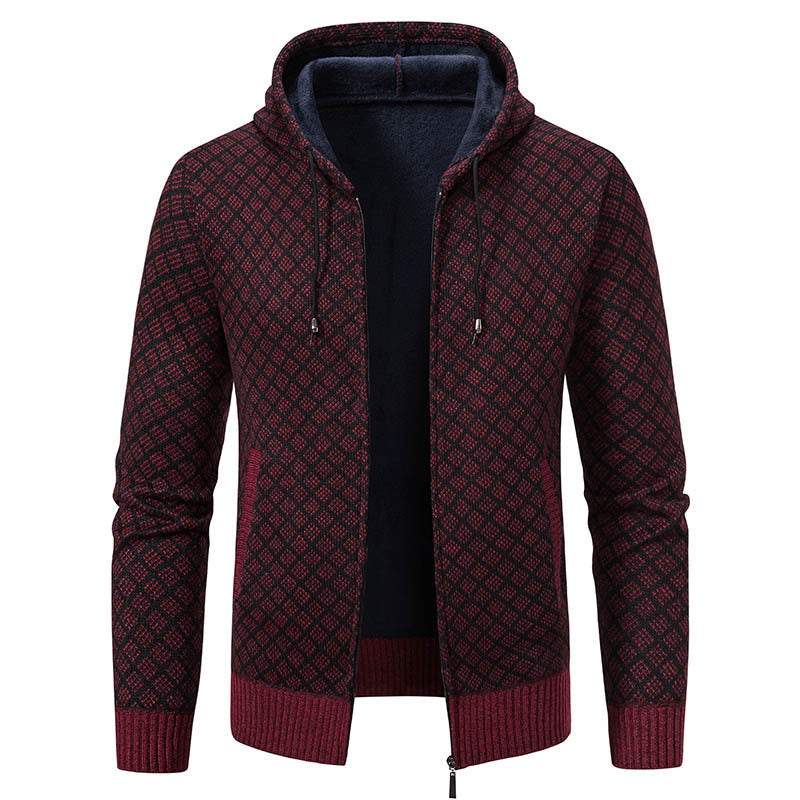 Winton - Elegante, schmale Jacke mit Kapuze für Herren