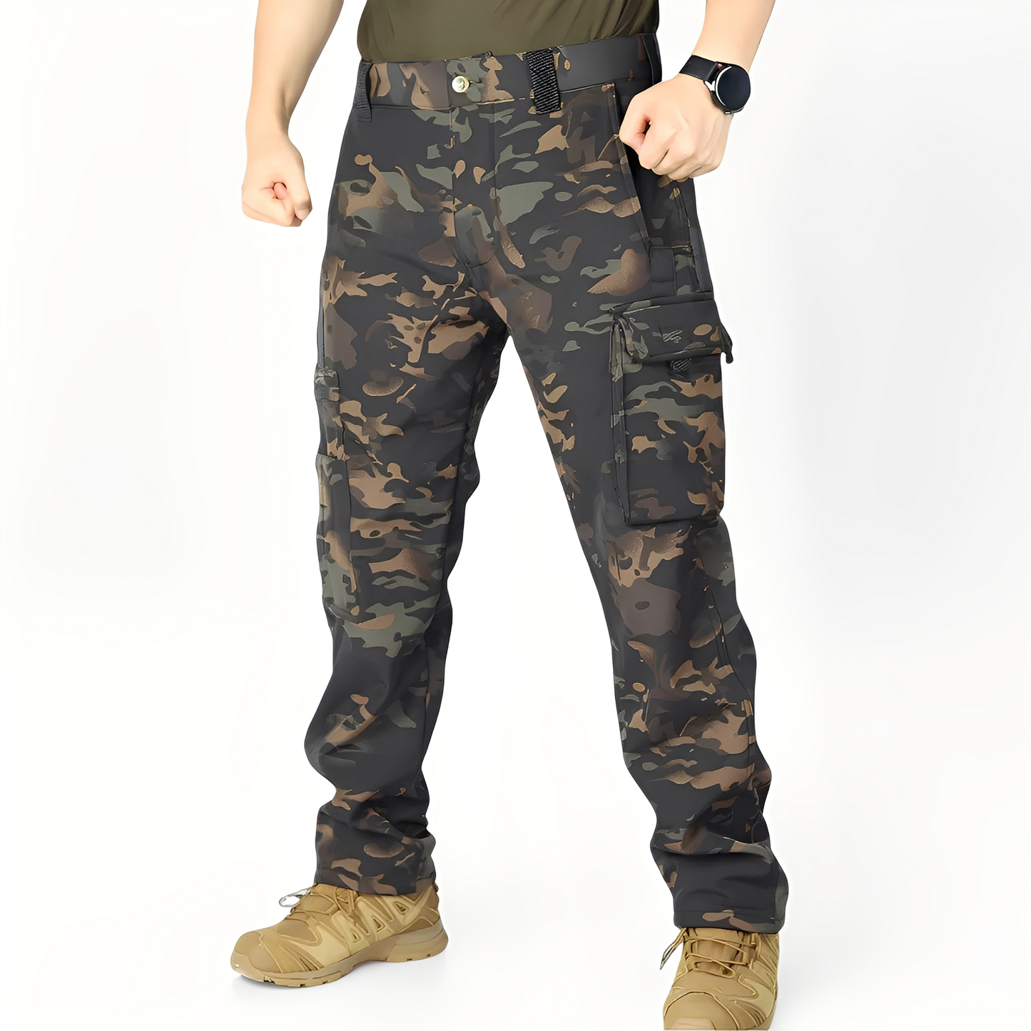 Brendon - Taktische Wanderhose mit mehreren Taschen für Herren