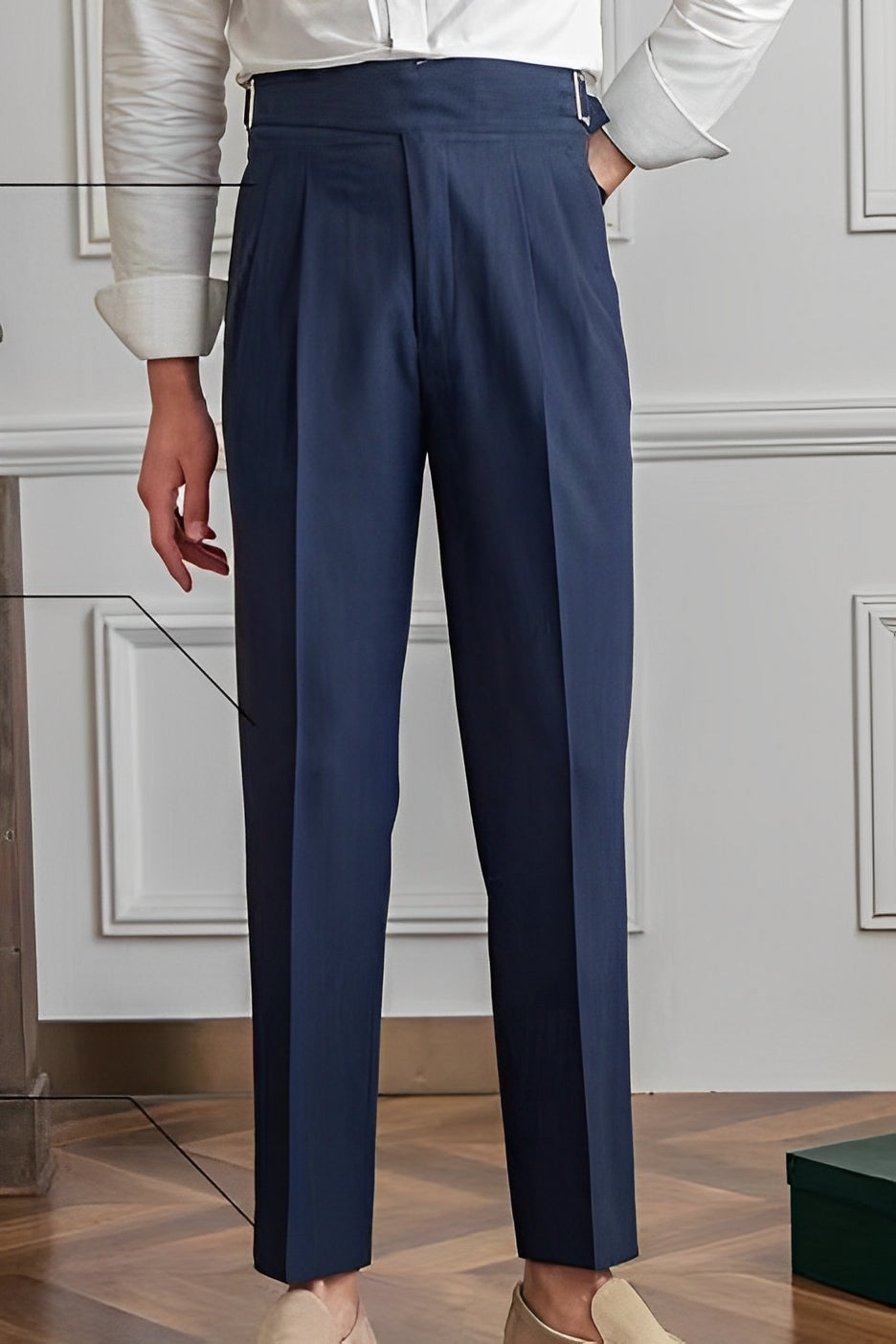 Bronson – Lässige Hose mit verstellbarer Schnalle für Herren