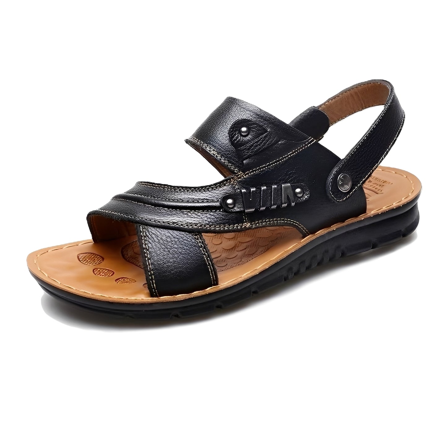 Jenson - Schlichte, stilvolle orthopädische Sandalen für Herren
