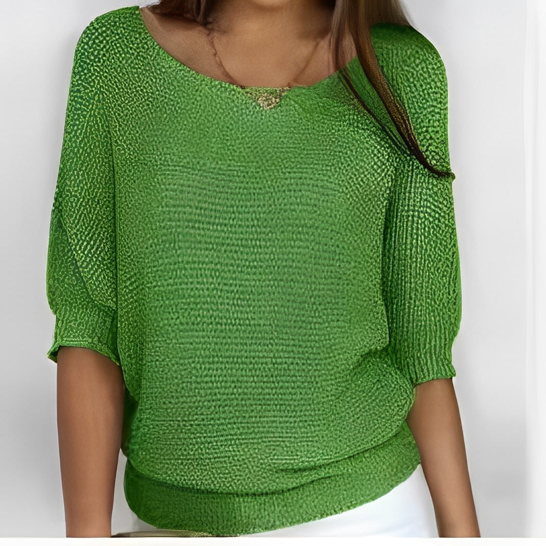 Kathleen - Bequemer, locker sitzender Pullover für Damen