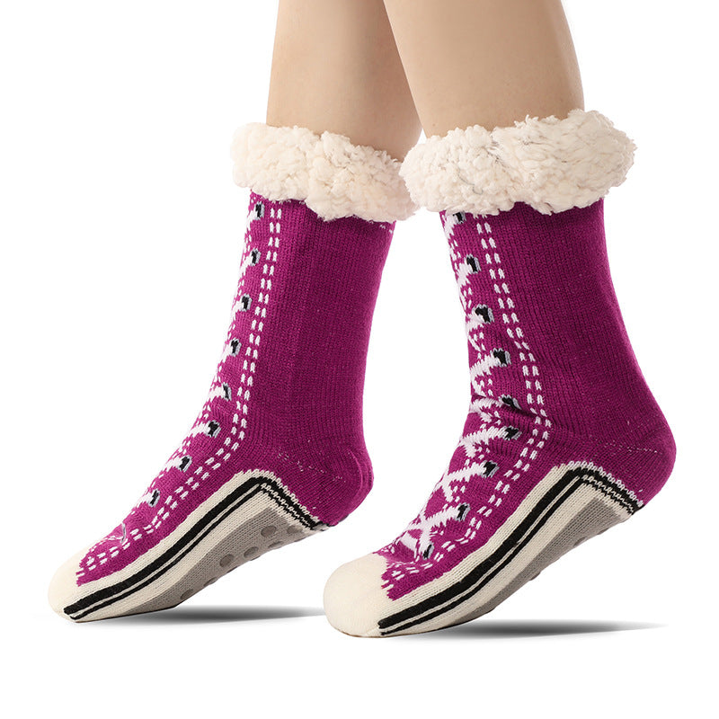 Sharla - Stilvolle Berber-Fleece-Socken für Damen