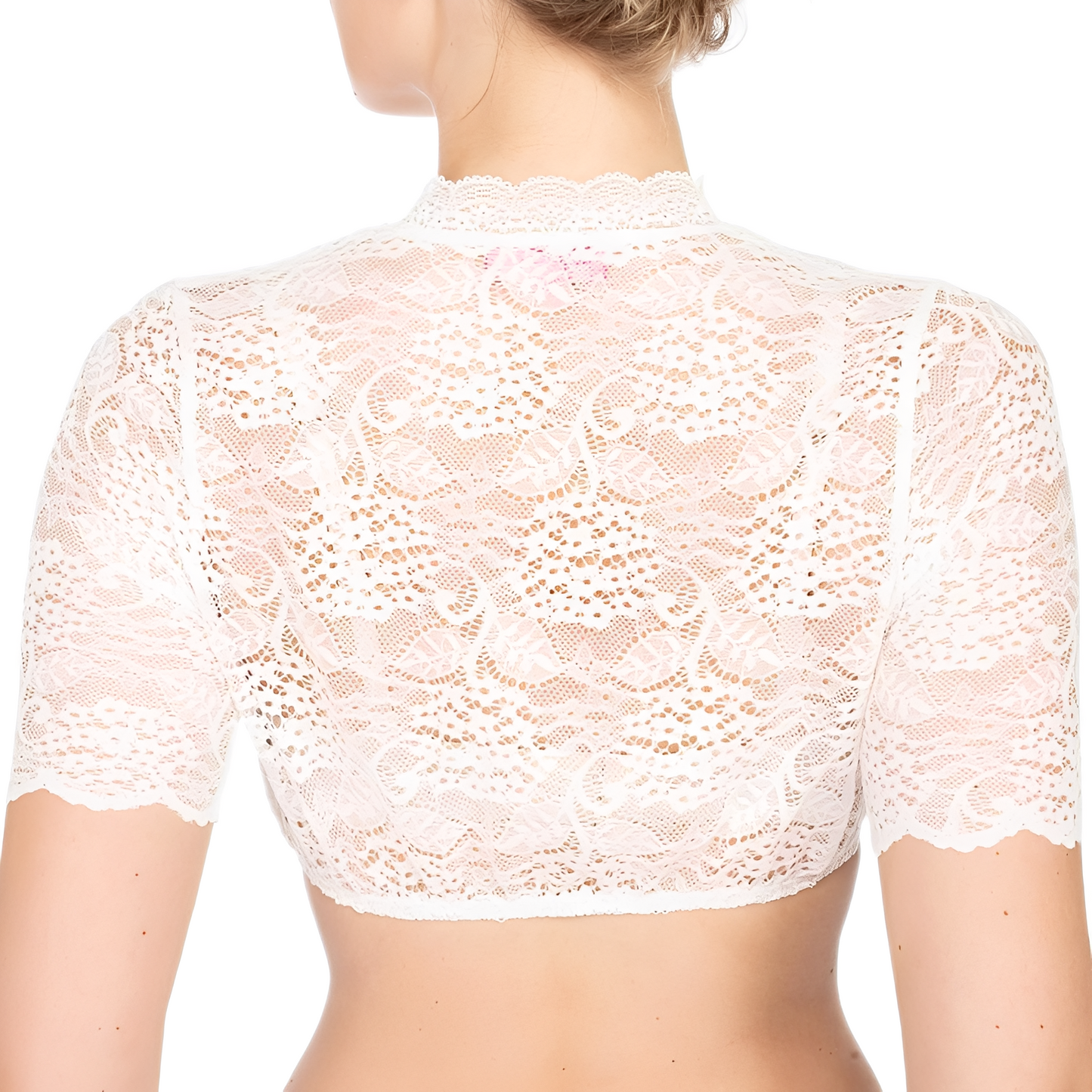 Daniella - Klassische Oktoberfest-Spitzenbluse für Damen