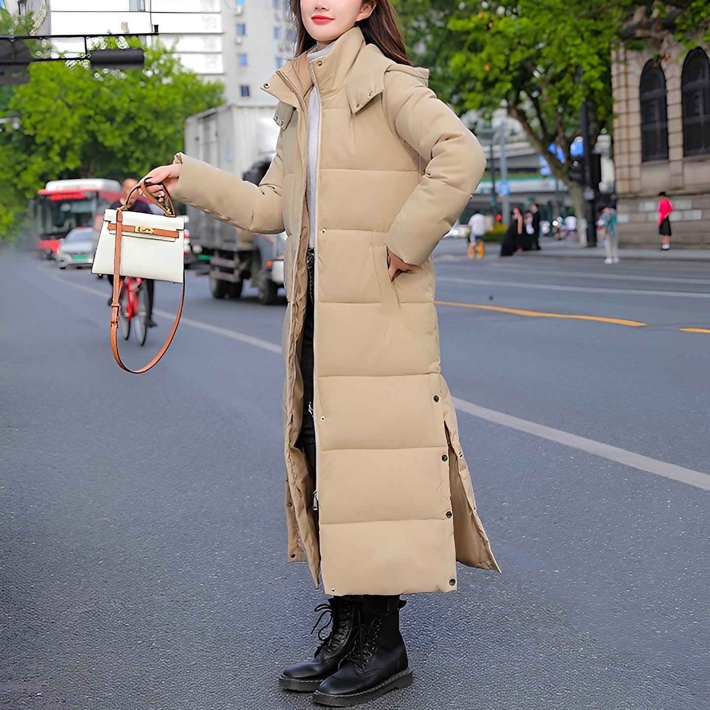 Amabel - Warme und locker gepolsterte Jacke für Damen