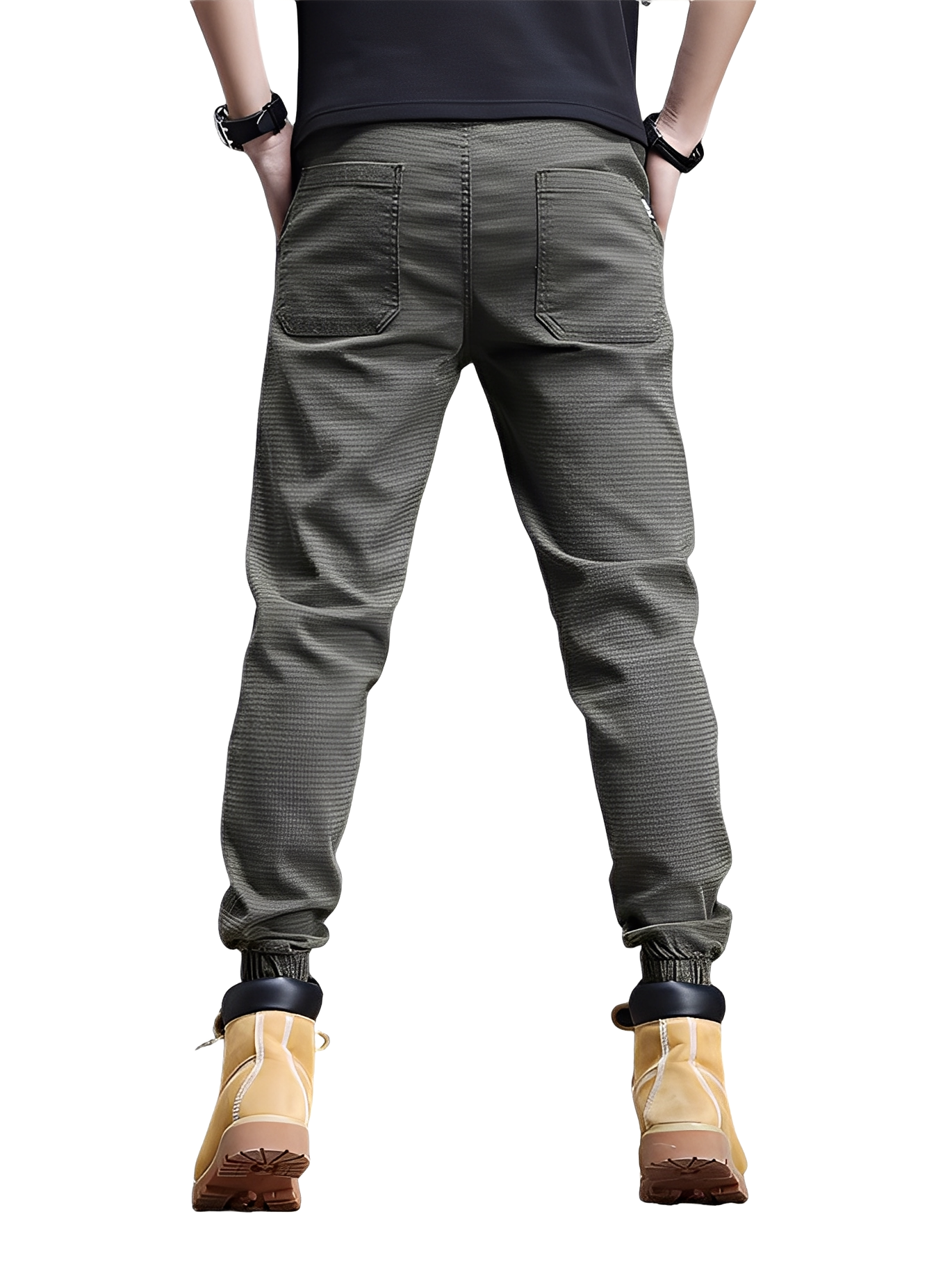 Alvin - Stilvolle Stretch-Jogginghose mit Kordelzug für Herren