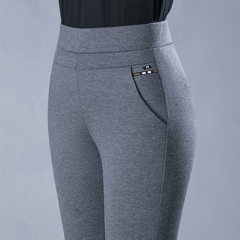 Athena - Stilvolle elastische Hose mit hoher Taille für Damen