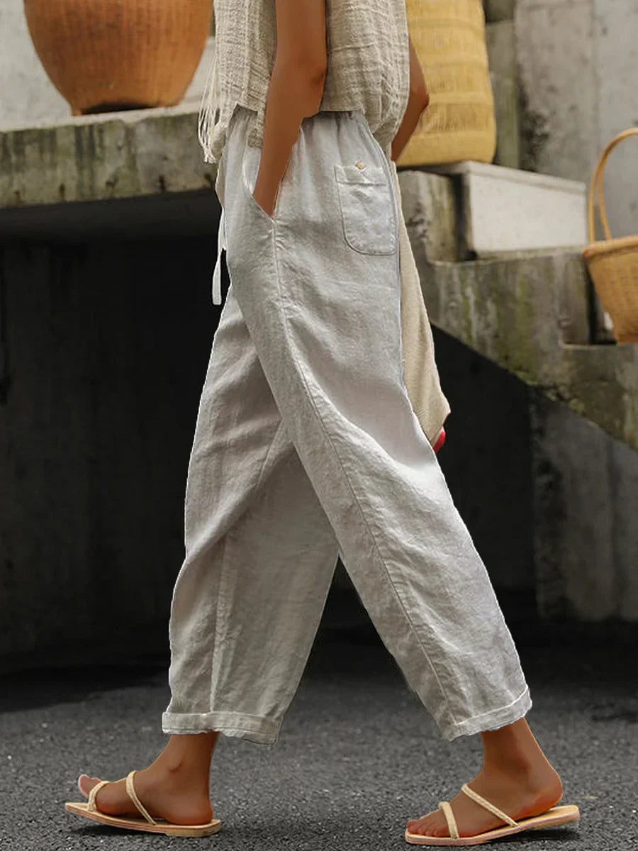 Maria - Elegante Damenhose aus 100% Baumwolle