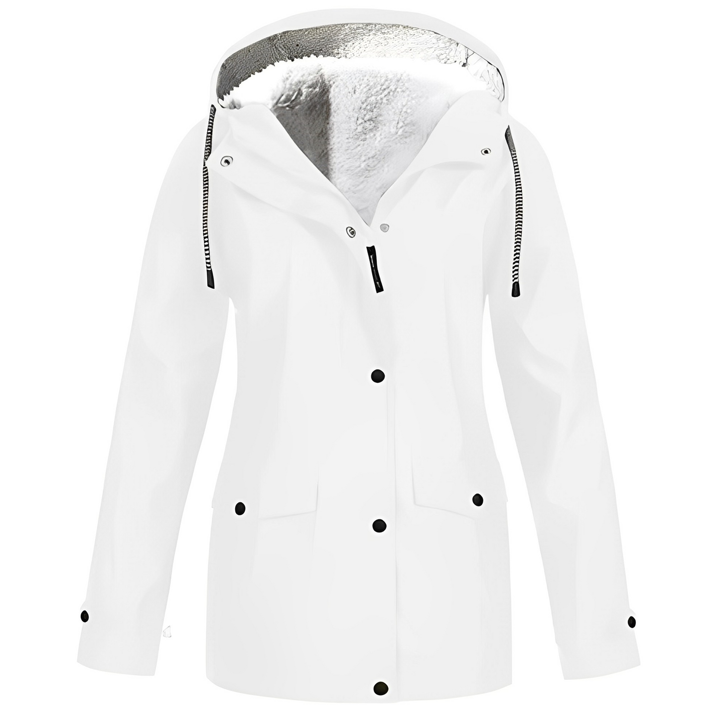 Sherlyn - Outdoor-Kapuzenmantel mit Fleecefutter für Damen