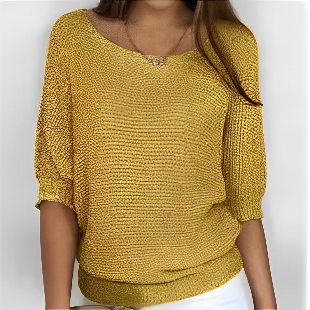 Kathleen - Bequemer, locker sitzender Pullover für Damen