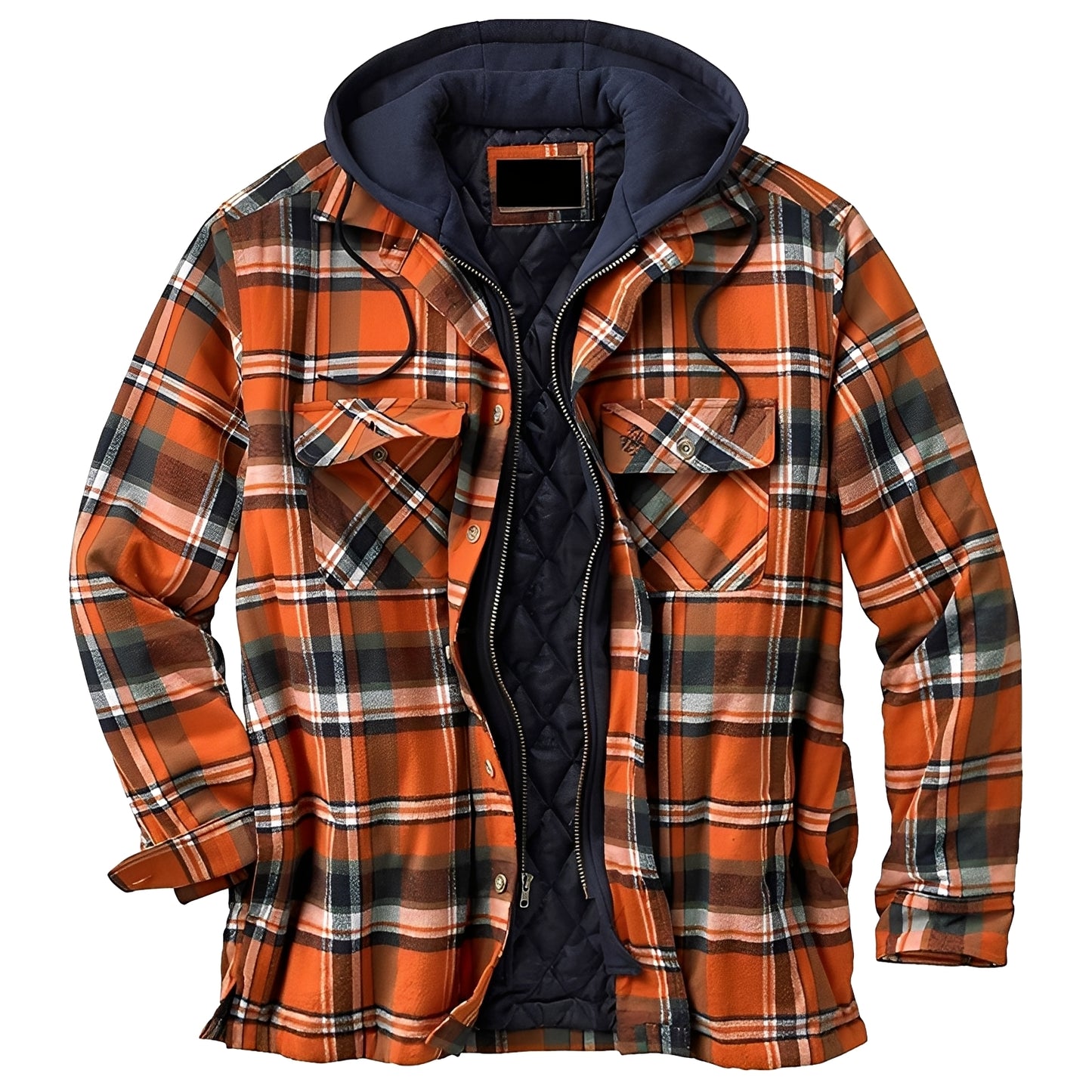 Denzil - Lässige Flanelljacke mit Karomuster für Herren