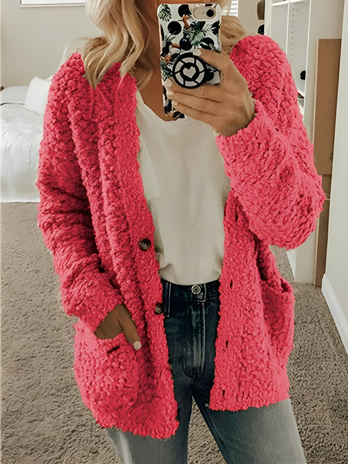 Elaine - Bequemer Freizeit-Cardigan für Damen