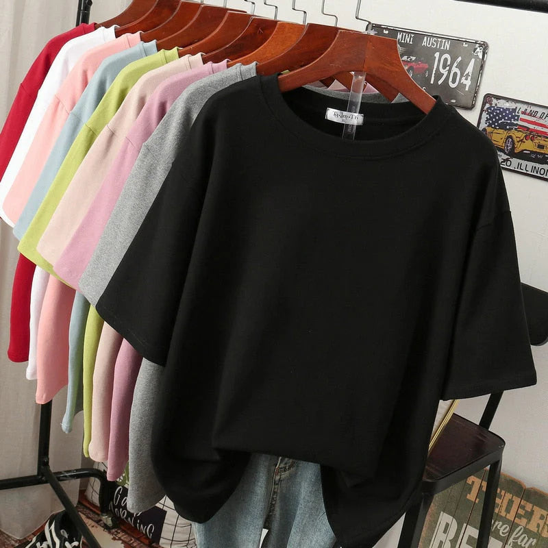 Arabella - Lässiges Oversize-T-Shirt aus Baumwolle für Damen