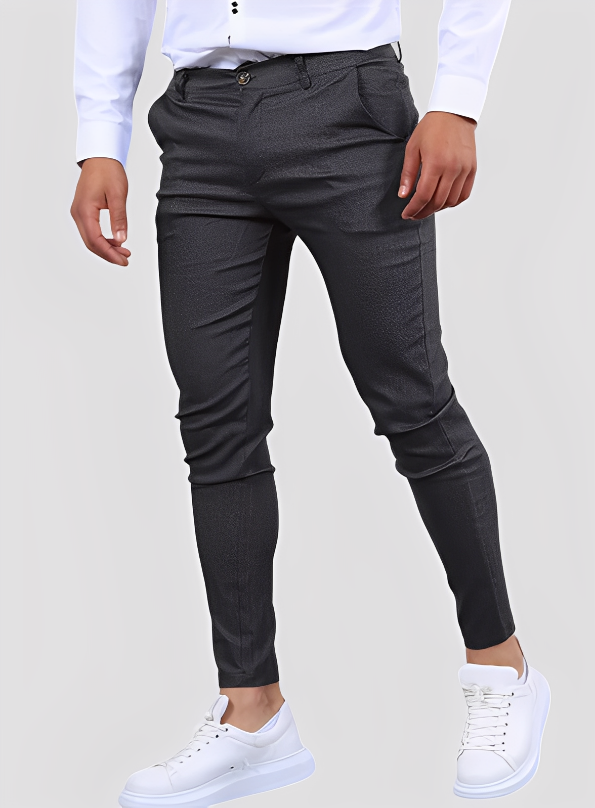 Reynard - Formelle, dehnbare Skinny-Hose für Herren