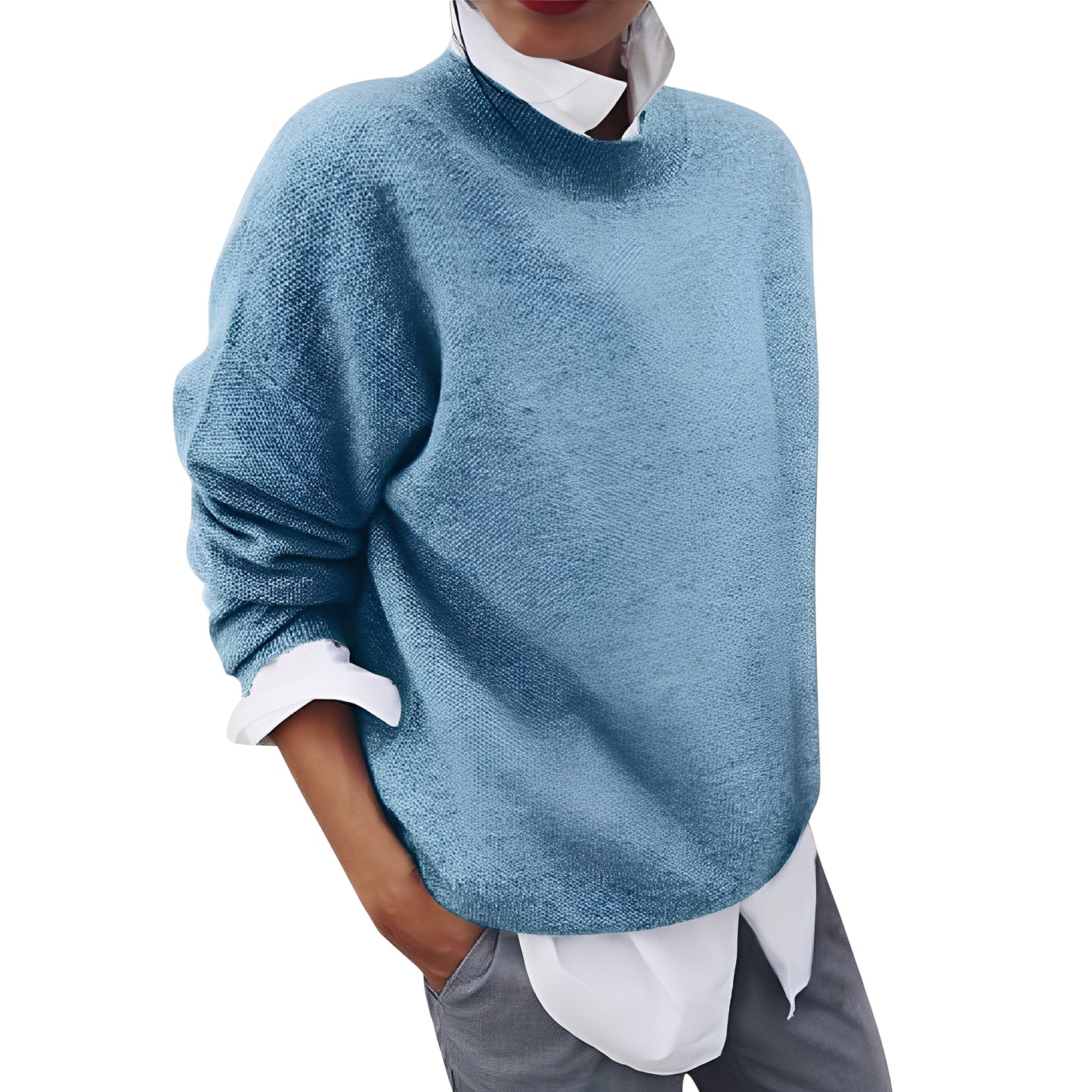Elianna - Lässiger, locker sitzender Pullover für Damen