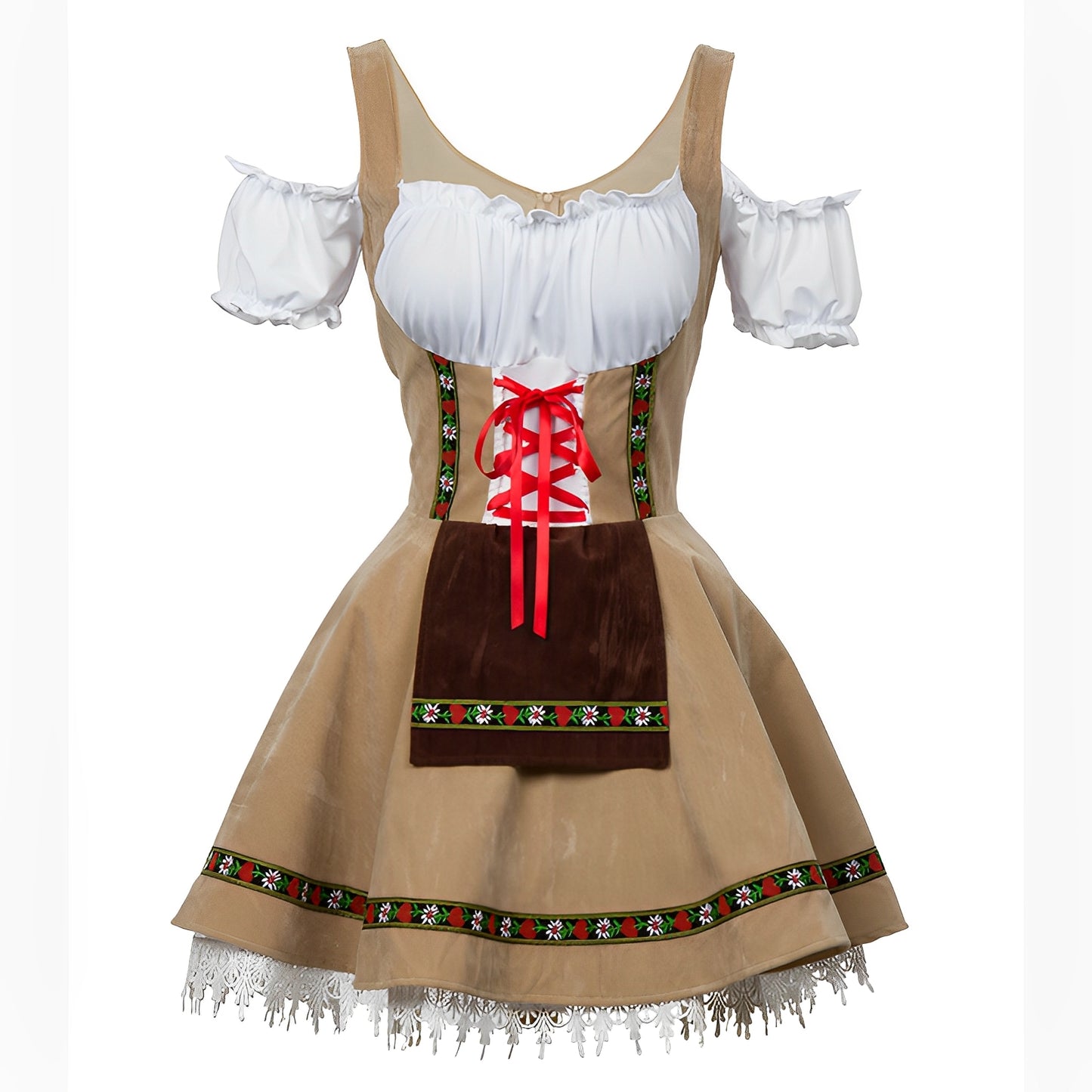 Adella - Stilvolles Oktoberfest-Dirndl-Minikleid für Damen