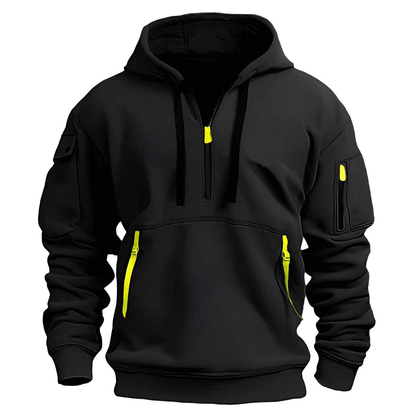 Cornell - Lässiger, lockerer Hoodie mit Reißverschluss für Herren
