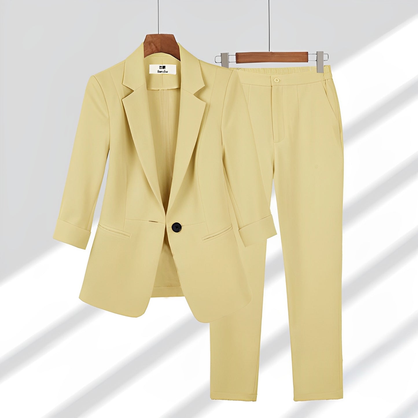 Cassarah - Formelles Blazer- und Hosen-Set für Damen