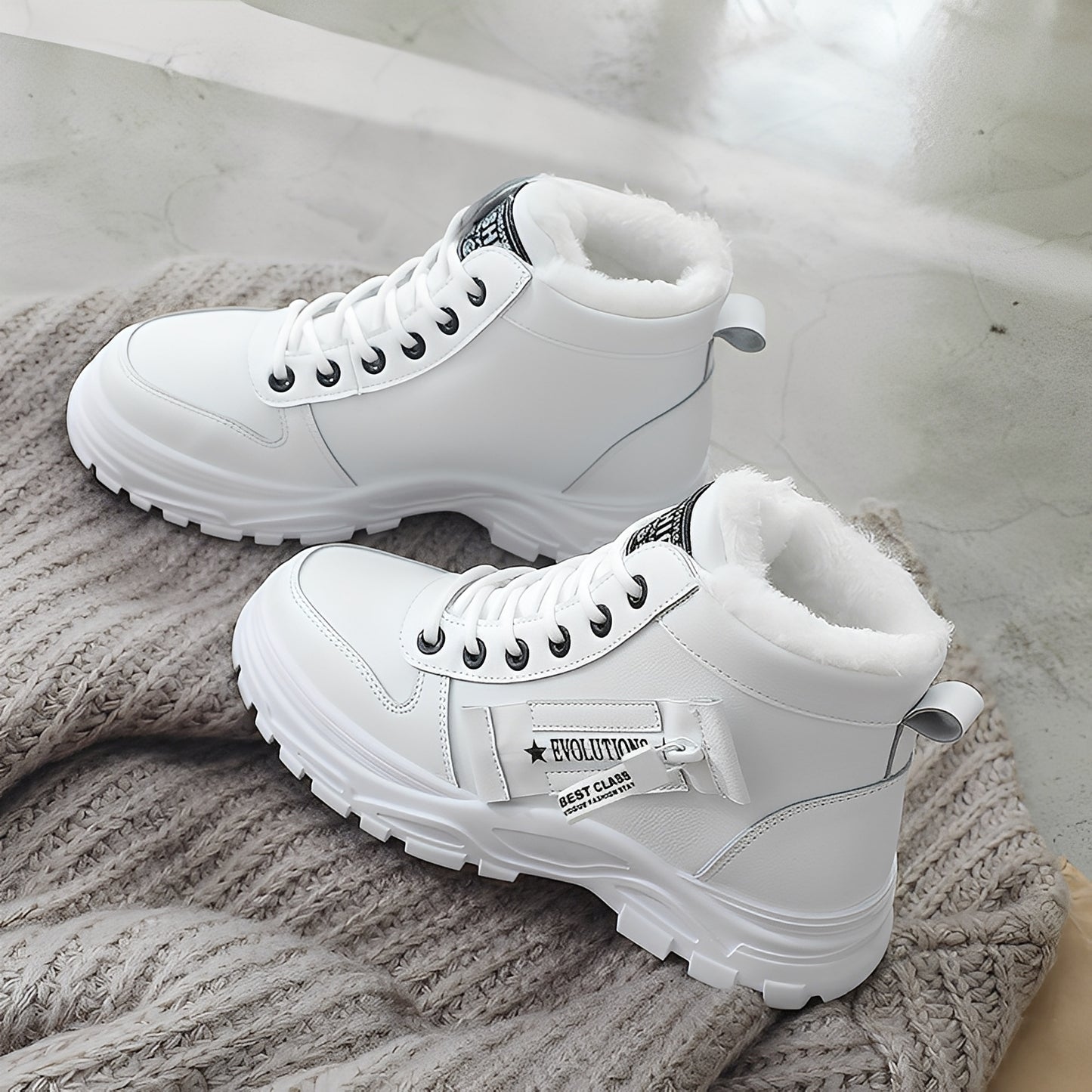 Jazmine - Stilvolle Plüschstiefel für Damen