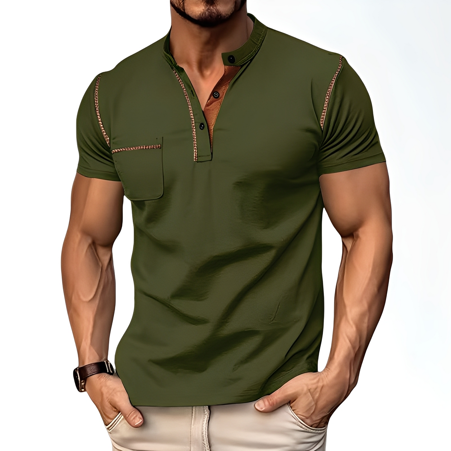 Brandon - Stilvolles, bequemes Poloshirt für Herren