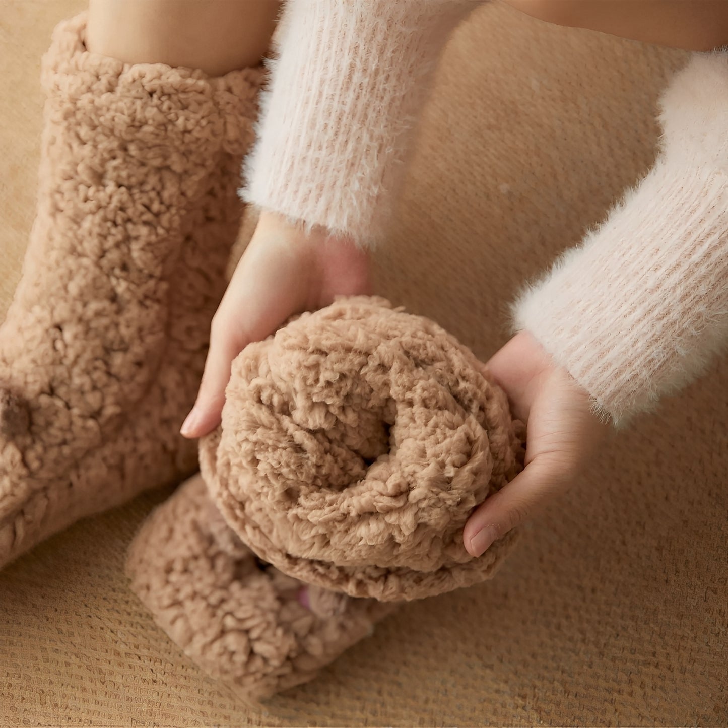 Caelie - Stylische, süße, dicke Fleece-Socken für Damen