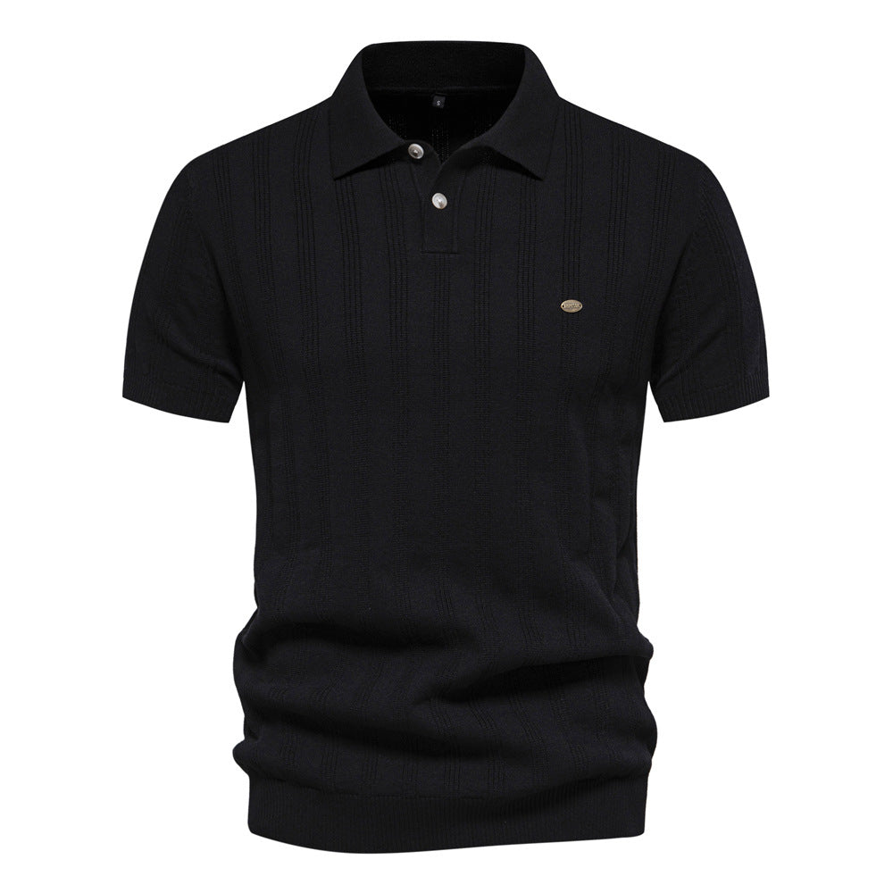 Paxton - Lässiges Poloshirt aus Merinowolle für Herren